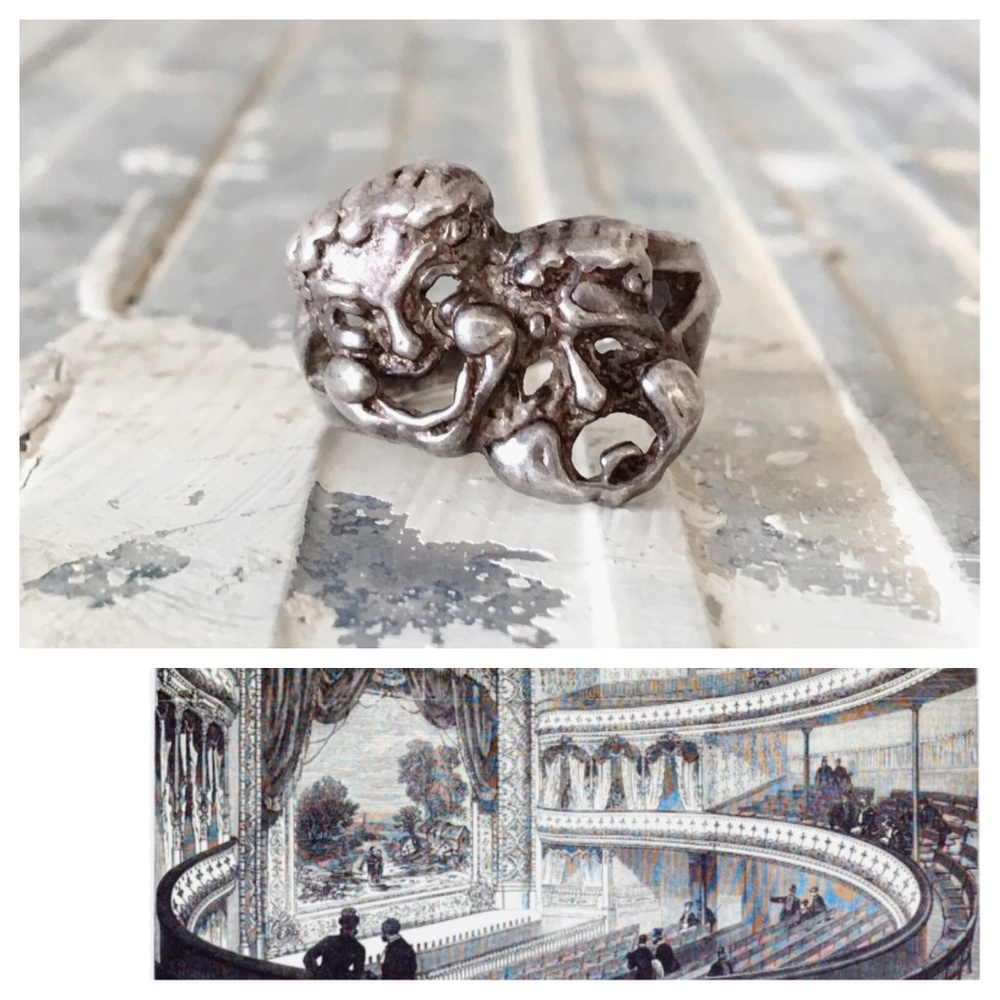 ❗️🆕 Antique Vintage Mask Ring